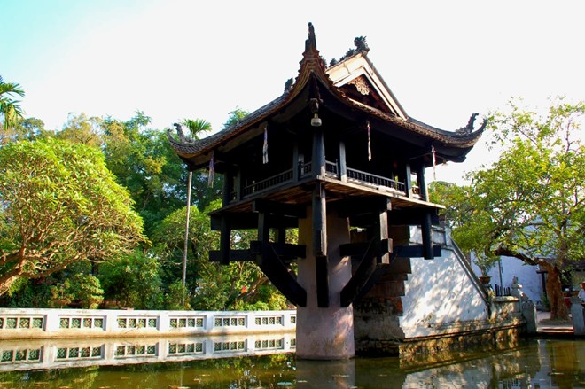 Chùa Một Cột được chọn là một trong những biểu tượng của Hà Nội
