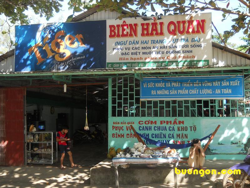 Biên Hải Quán ở mũi Gành Dầu. Ảnh: zingger999