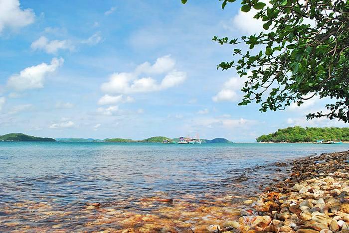 Nước biển trong xanh tại quần đảo Bà Lụa. Ảnh: Toidi