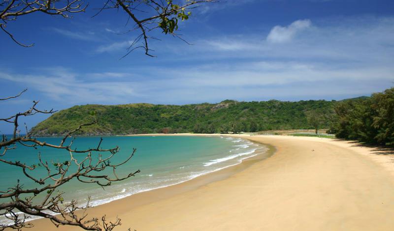 Vẻ đẹp hoang sơ của bãi Đầm Trầu. Ảnh: Exoticvoyages