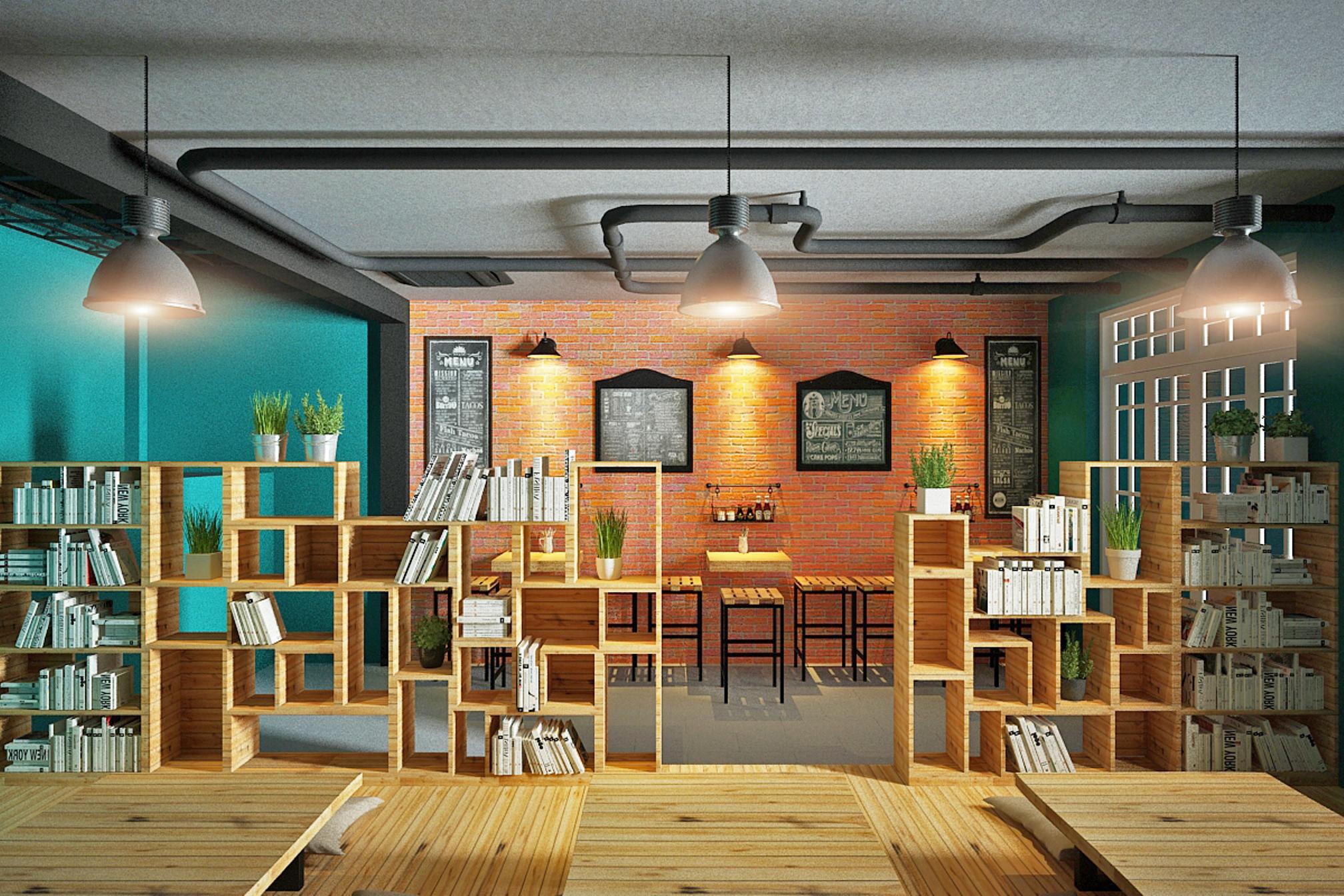 Khu vực cafe lại là nơi dành cho những tâm hồn yêu sách