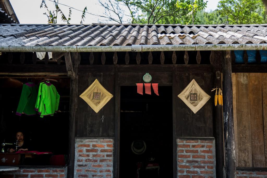 Một ngôi nhà xinh xắn ở Lao Chải. Ảnh: Buffalotours.com