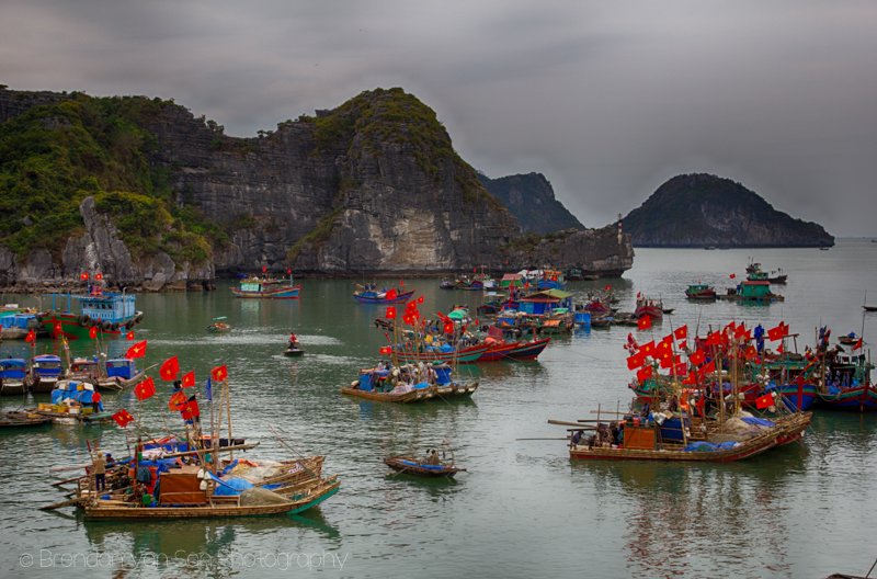 Một góc quần đảo Cát Bà. Ảnh: Brendansadventures