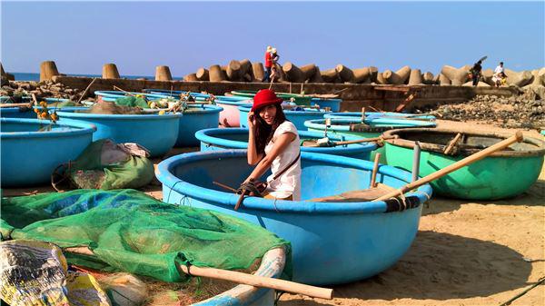 Hình ảnh chiếc thuyền thúng đã gắn liền với người dân Bình Thuận nói chung và Phan Thiết nói riêng.