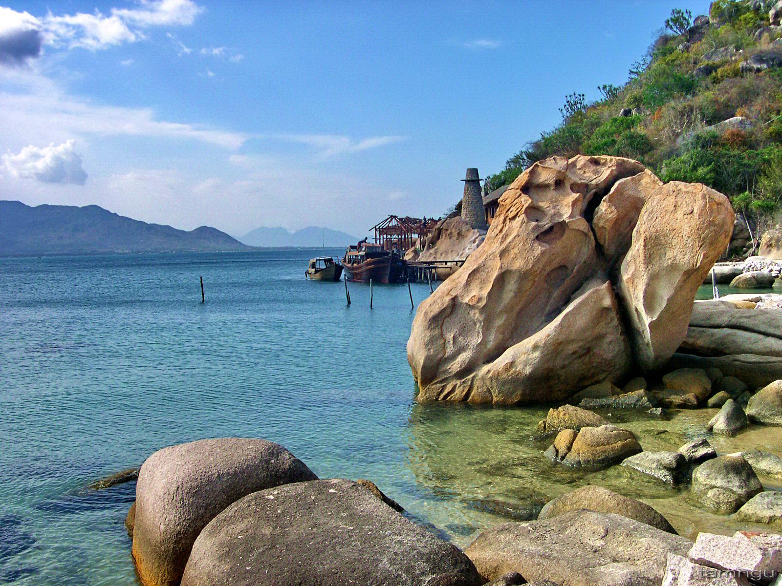 Khung cảnh ở resort Ngọc Sương. Ảnh: ST