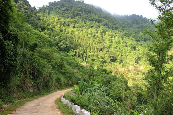 Khung cảnh Ba Khan thực sự rất yên bình.
