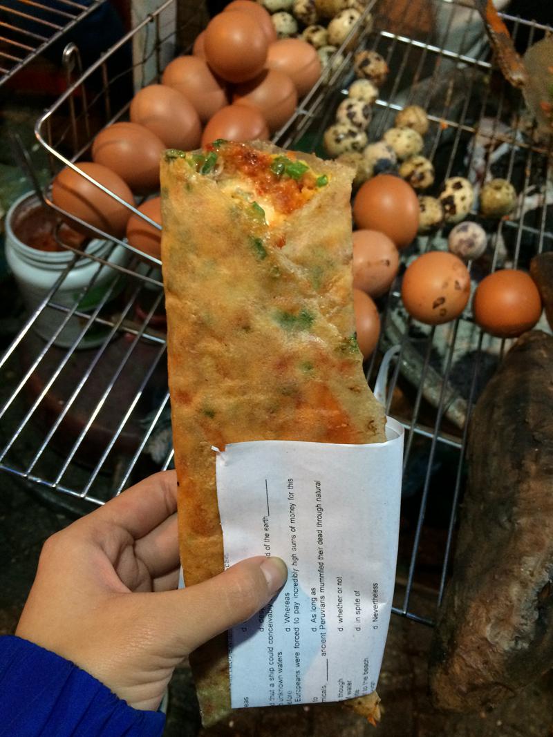 Bánh tráng nướng Đà Lạt.