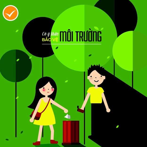 Không xả rác bừa bãi
