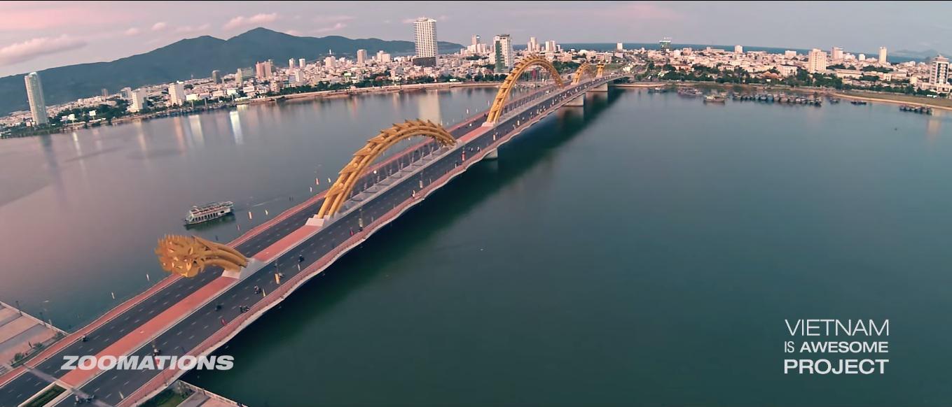 du lịch Đà Nẵng, Bà Nà Hills, cầu Rồng, cầu Trần Thị Lý, chùa Linh Ứng, non nước Việt Nam