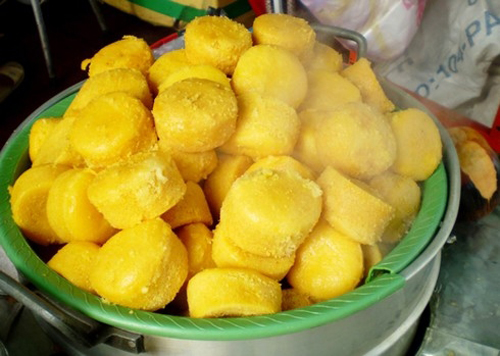 Bánh bò thốt nốt mềm, xốp và dễ ăn. Ảnh: Hữu Tưởng.