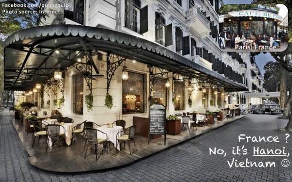 Pháp ư? Không, Hà Nội đấy.