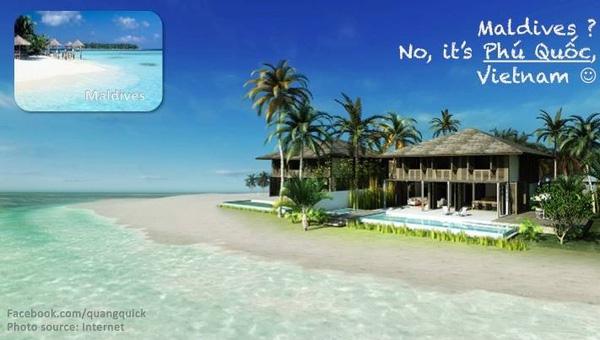 Maldives? Không, là Phú Quốc.