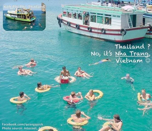 Thái Lan? Không, Nha Trang đấy.