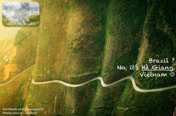 Đây chắc chắn là Brazil rồi! Lại nhầm, là Hà Giang!