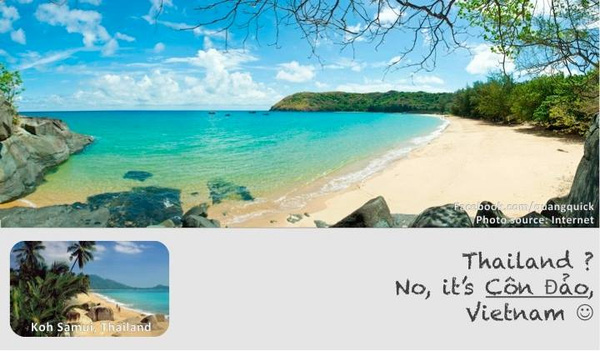 Thái Lan ư? Không, đây là Côn Đảo.