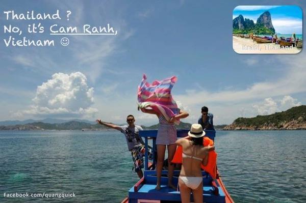 Thái Lan? Không, là Cam Ranh.