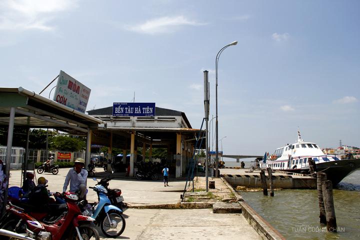 Bến tàu Hà Tiên. Ảnh: Cuongchan.com