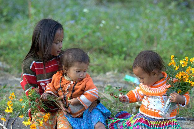 Sắc màu trên cao nguyên đá - Ảnh: Thủy Trần