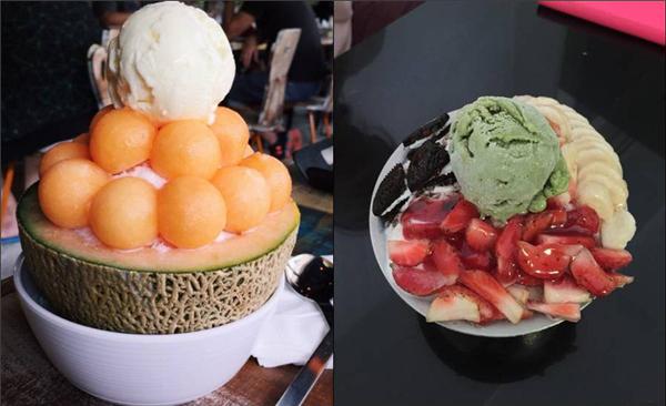 Bingsu Hàn Quốc ở Đội Cấn, Trần Duy Hưng, Doãn Kế Thiện... đều là những điểm đến lí tưởng. (Nguồn: Internet)