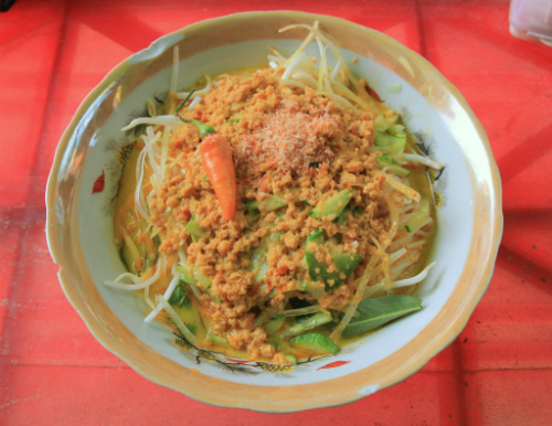 Món bún kèn nhìn đơn giản nhưng được chế biến khá cầu kỳ. Ảnh: Khánh Bằng