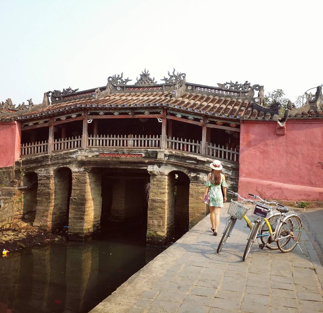 Chùa Cầu là điểm đến mang tính biểu tượng của Hội An. Ảnh: Kim Ngọc/instagram