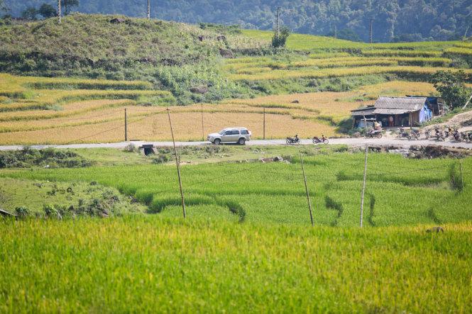 Con đường từ Y Tý đến Ngải Thầu - Ảnh: Tiến Thành
