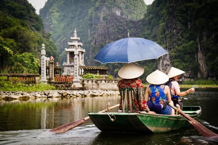 Bến nước xuất phát đi Tam Cốc – Bích Động. Ảnh: Wolf
