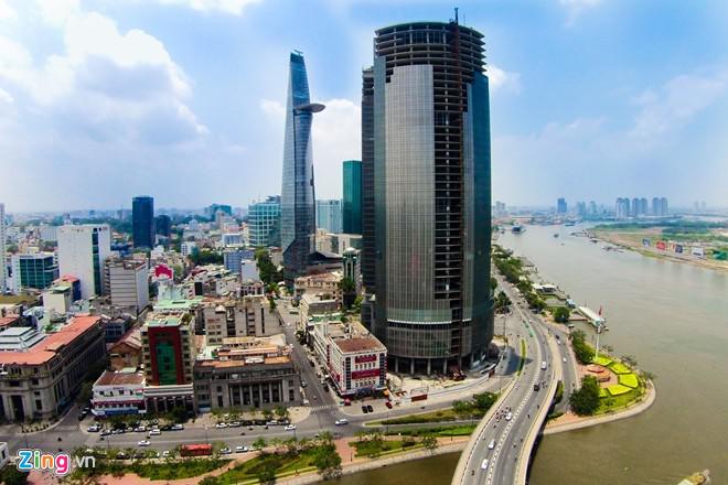 Tòa nhà Bitexco. Ảnh: Hải An.