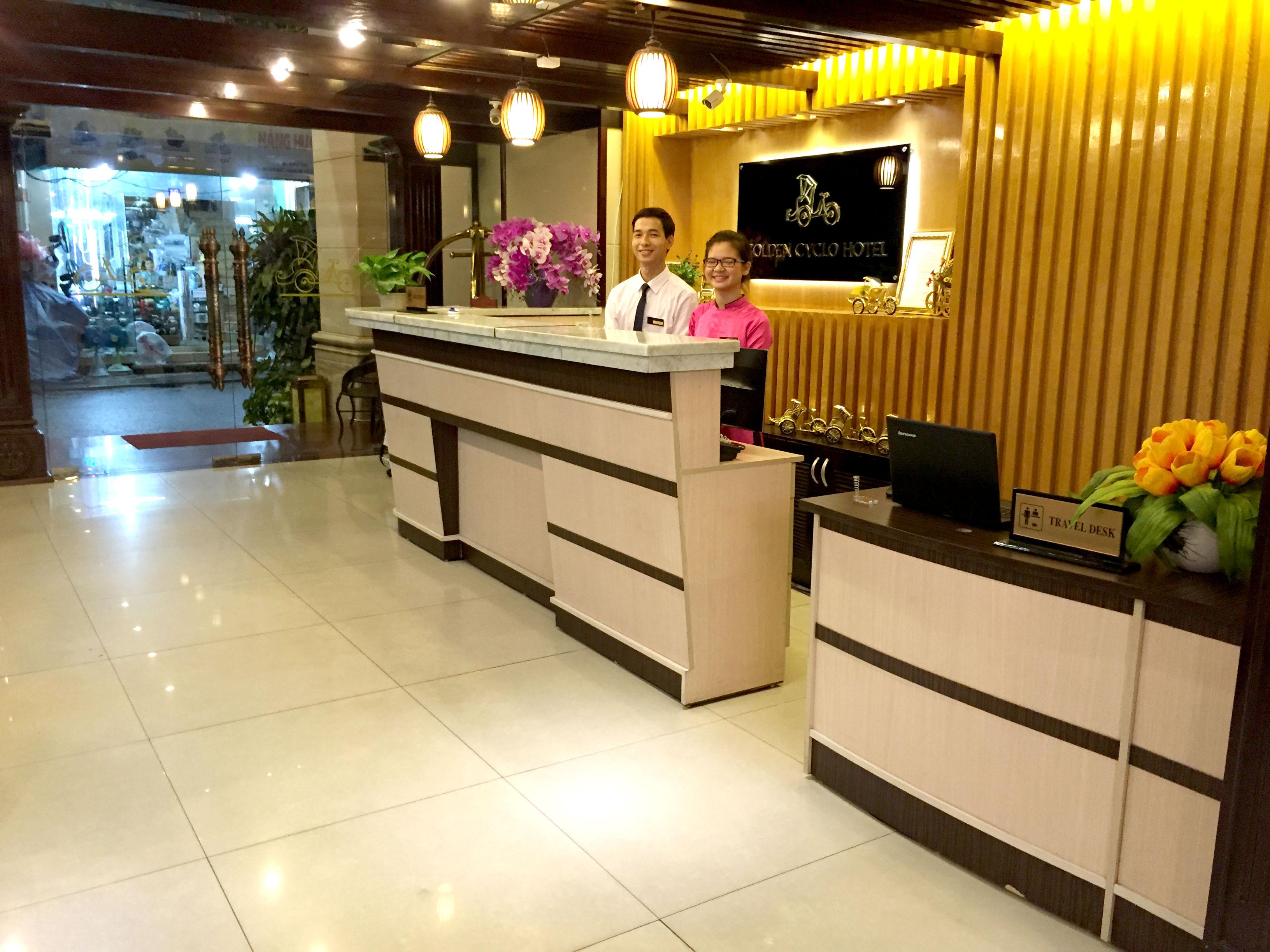 Nhân viên thân thiện là một điểm sáng của Golden Cyclo.