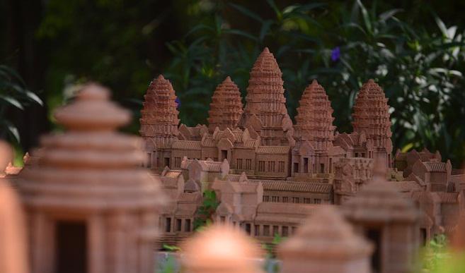 Đền Angkor Wat của Campuchia, di sản thế giới với quần thể kiến trúc đồ sộ và độc đáo.