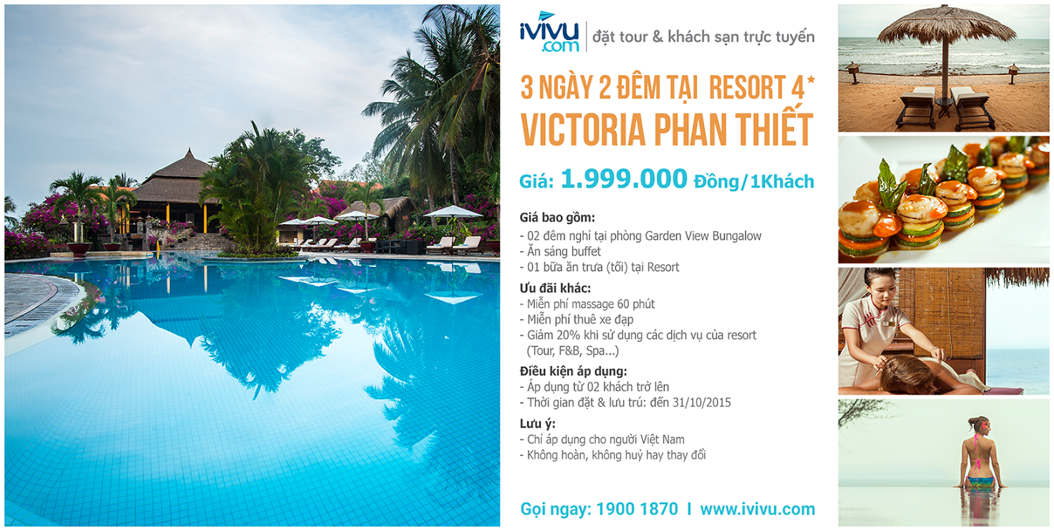 Chọn ngay Victoria Phan Thiết Beach Resort & Spa cho chuyến khám phá Phan Thiết đẳng cấp.