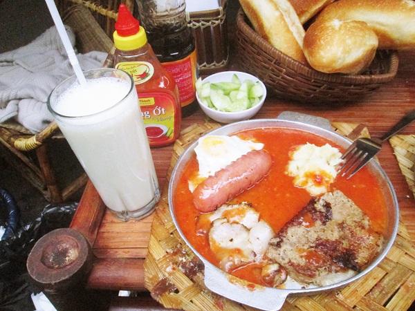 Một chảo đầy đủ, “no hết ngày” có giá 36.000 đồng.(Ảnh: Internet)