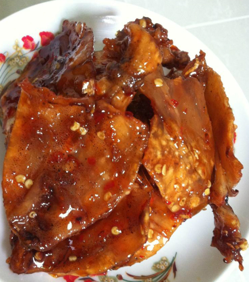 Hộp 500 gram có giá khoảng 130.000 đồng. Ảnh: An Nhiên.