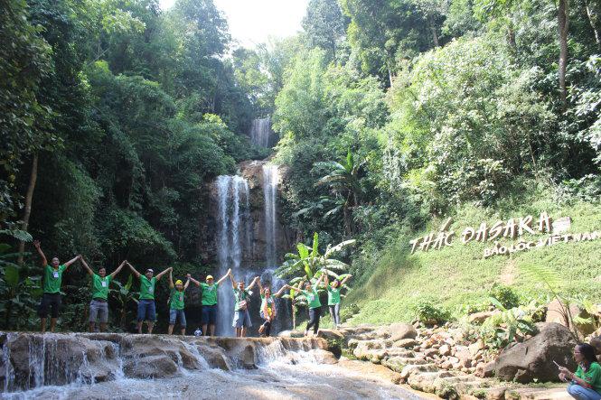 Đasara cũng là một con thác nhỏ nằm trong khu du lịch sinh thái Đambri mang vẻ đẹp hiền hòa - Ảnh: Phương Nam