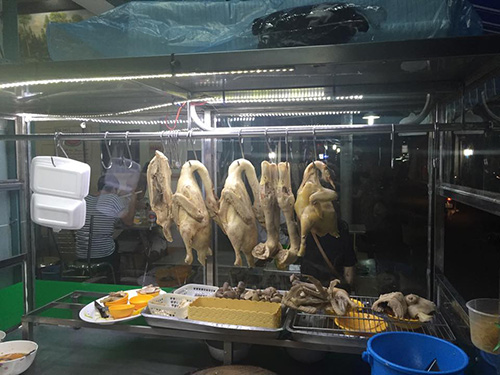 Nơi để thịt rất vệ sinh, sạch sẽ. Ảnh eva
