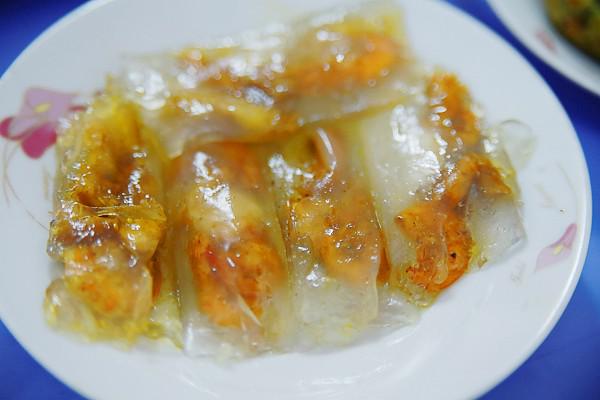 Bánh bột lọc nhân tôm.