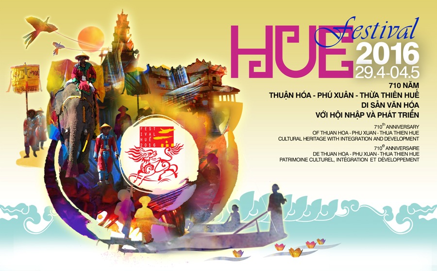 Lễ khai mạc Festival Huế 2016 sẽ diễn ra vào tối ngày 29/4 tại  - Kỳ đài Huế.