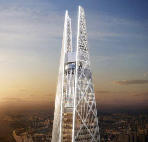 10. Lotte World Tower, Seoul, Hàn Quốc