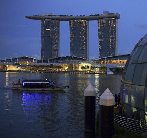 19. Khu nghỉ dưỡng phức hợp Marina Bay Sands, Singapore