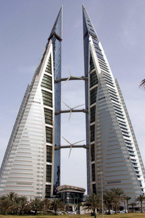 3. Bahrain World Trade Center, Manama, Bahrain