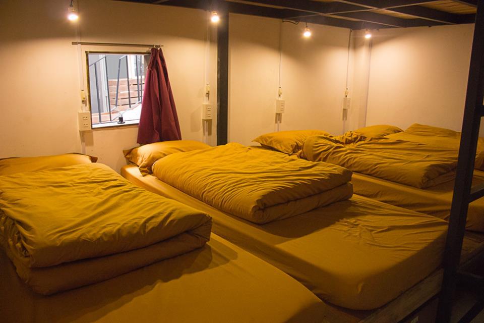 Tầng 2 trở lên là khu vực hostel