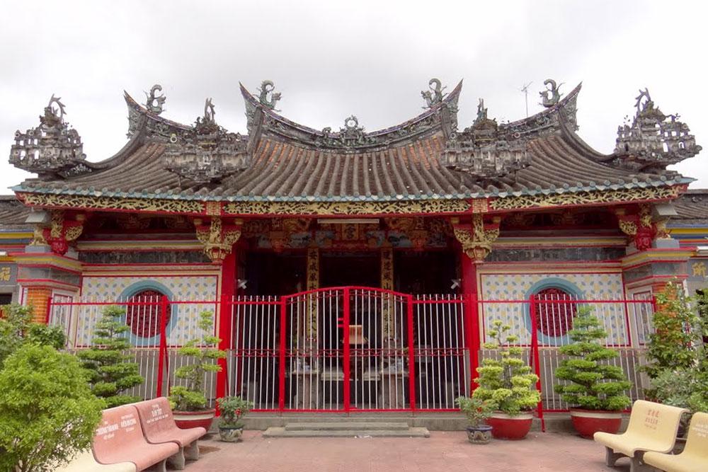 Chùa cổ Kiến An Cung. Ảnh: Vietnamtourism