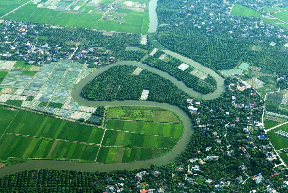 Khung cảnh tuyệt đẹp nhìn từ trên thủy phi cơ. Ảnh: seaplanes.vn
