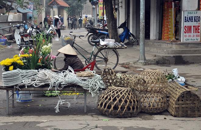 Những món đồ đặc trưng nét quê.
