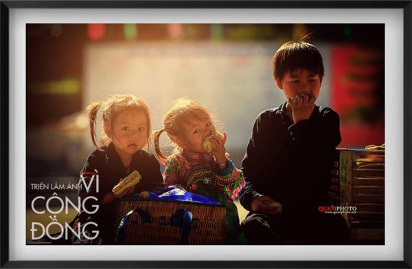 Những đứa trẻ vùng cao hồn nhiên, ngây thơ và xinh xắn của núi rừng. Ảnh: Nguyễn Trung Quân.