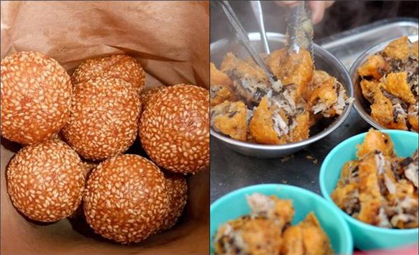 Bánh rán ở Lý Quốc Sư, Lạc Long Quân, Phương Mai, Lý Nam Đế, ngõ Phất Lộc... vốn nổi tiếng từ xưa đến giờ. Chỉ với từ 4.000 - 6.000 đồng/chiếc tùy mặn, ngọt. (Ảnh Internet)